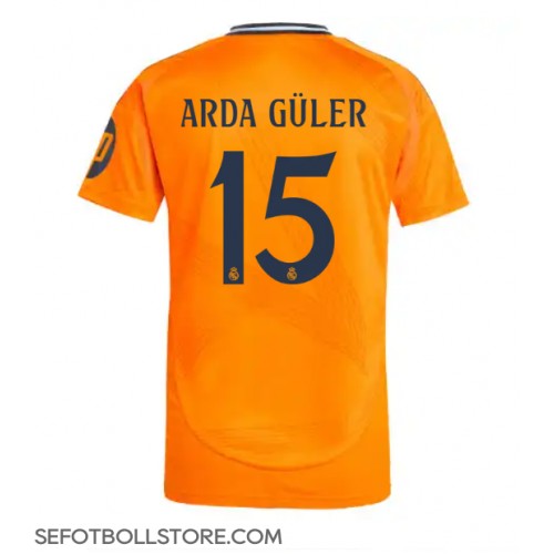 Real Madrid Arda Guler #15 Replika Bortatröja 2024-25 Kortärmad